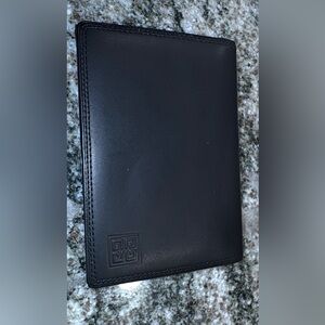 Givenchy Black Leather Card Holder with COA.